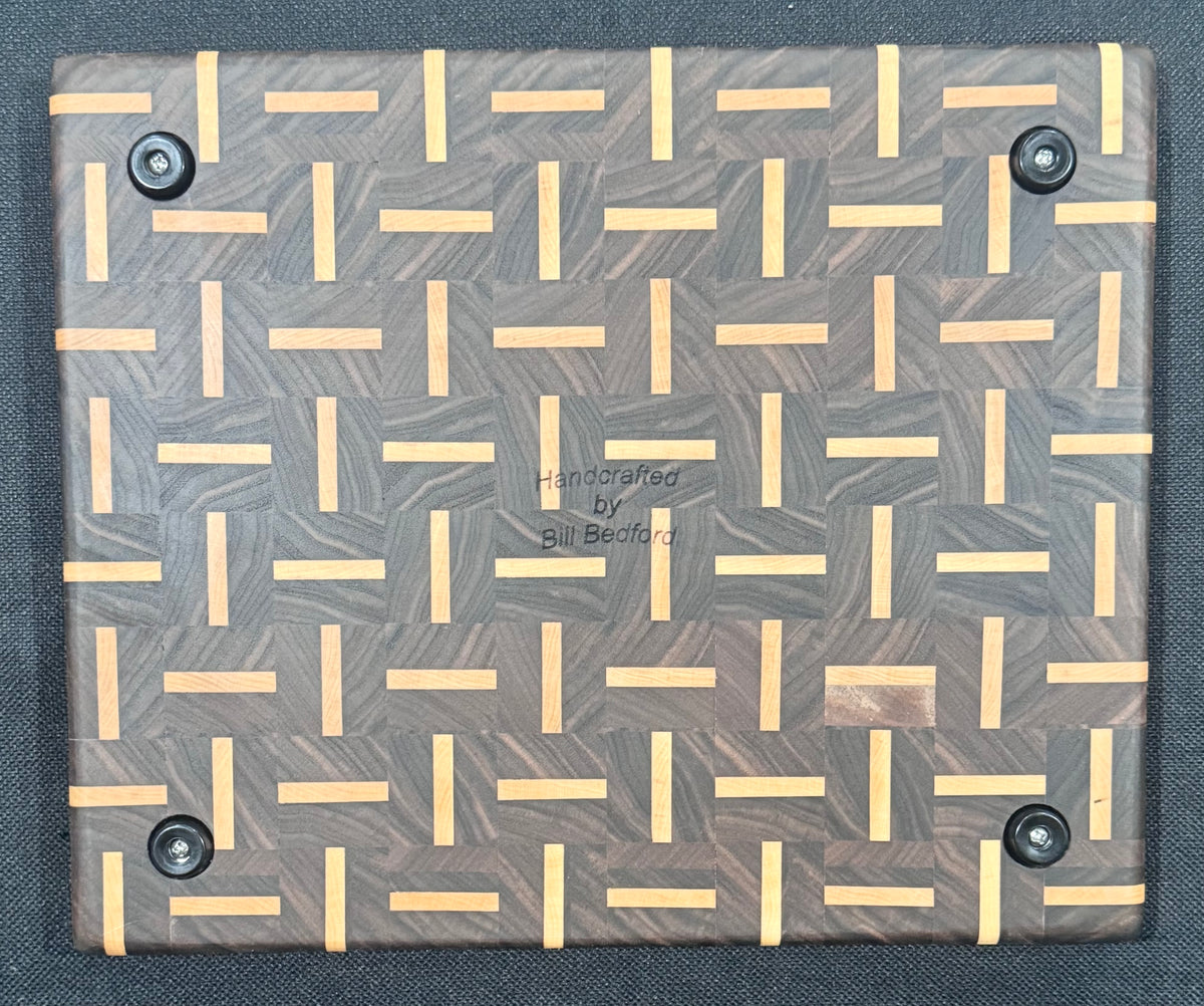 M1047 - Walnut & Maple Weave Cutting Board