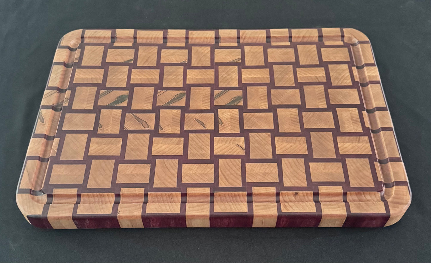 L1002 - Maple Purpleheart Weave