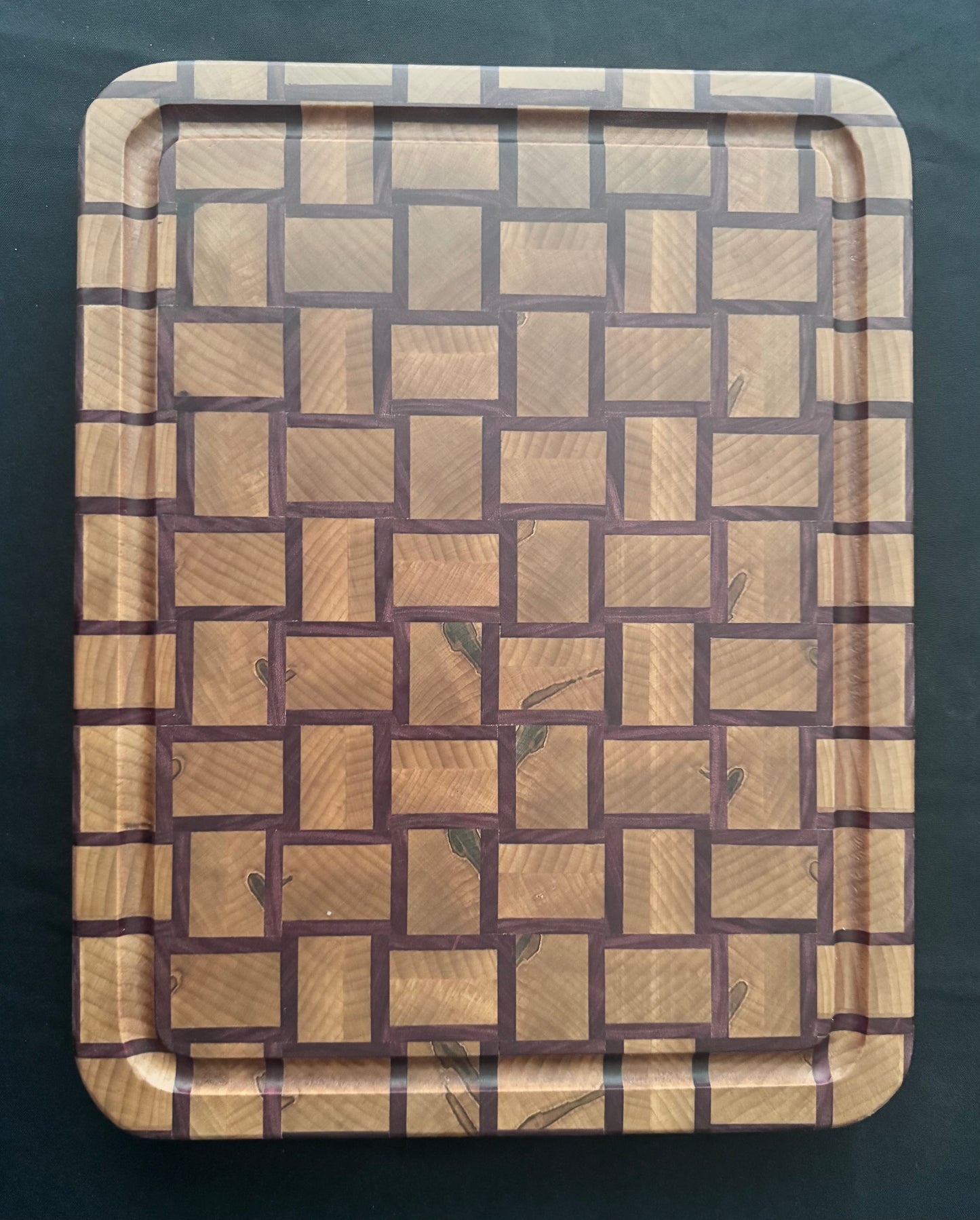 M1017 - Maple Purpleheart Weave