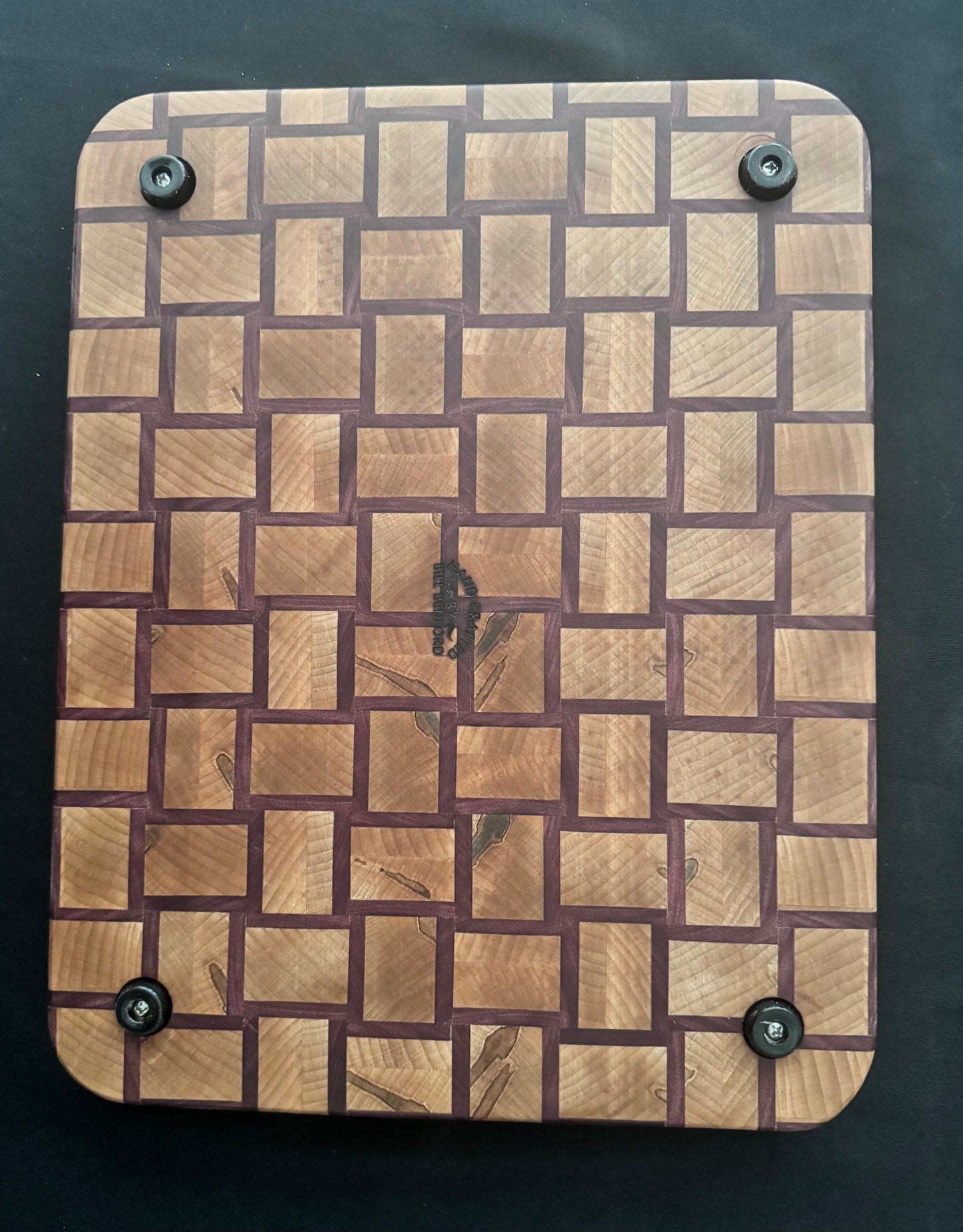 M1017 - Maple Purpleheart Weave