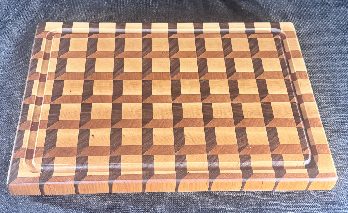 L1041 - 3D Waffle Cutting Board
