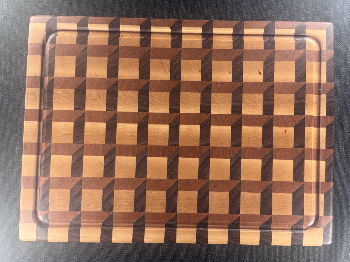L1041 - 3D Waffle Cutting Board
